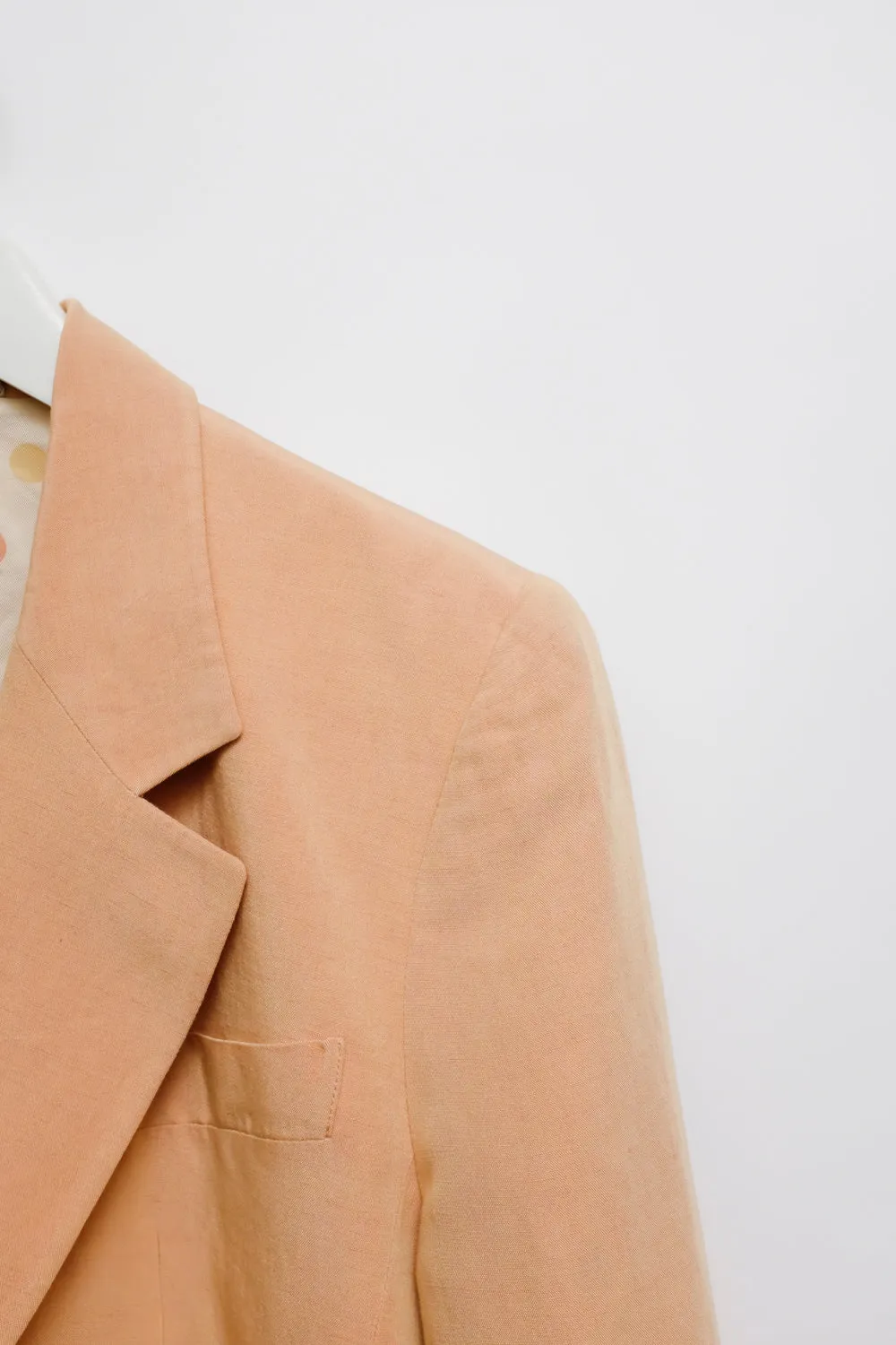 0015_LINEN PASTEL BLAZER