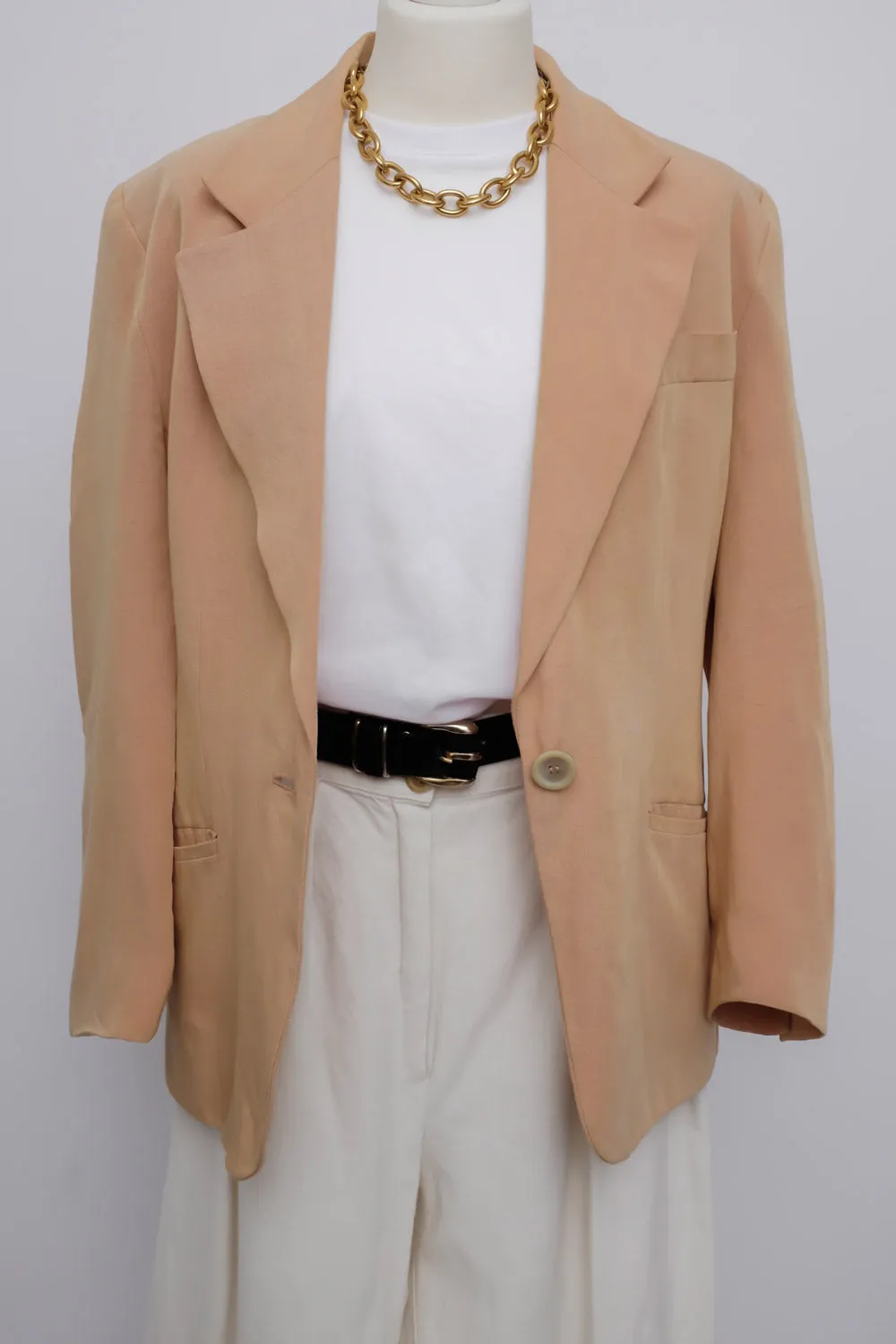 0015_LINEN PASTEL BLAZER