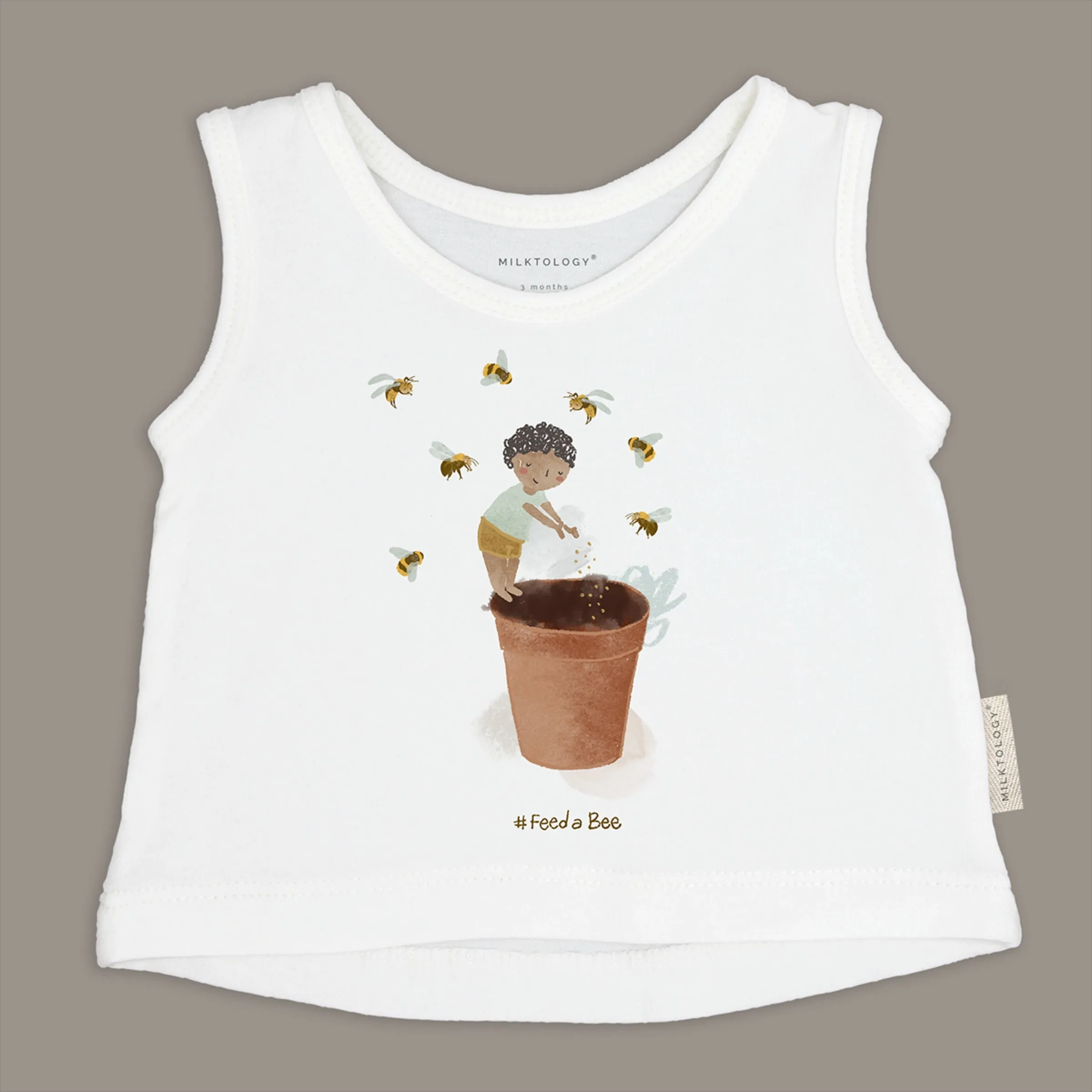 1343-Happy Bees Tank Top