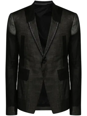 73Cms Semi-Sheer Blazer