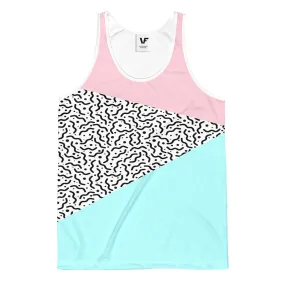 80's PASTEL : AOP Tank-Top