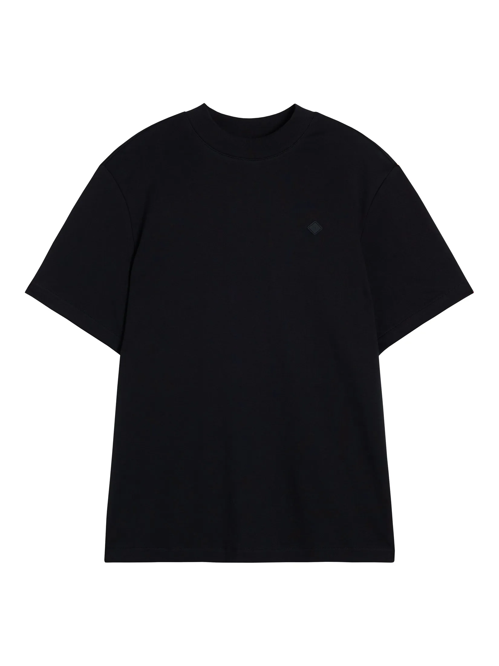 Adan Patch Mock Neck Tee