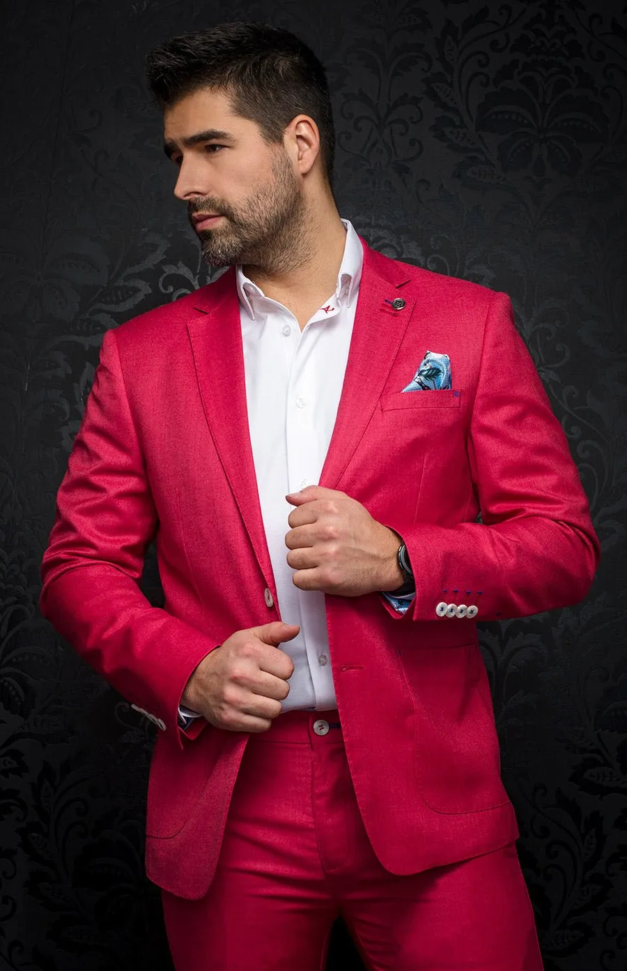 Au Noir Blazer -  Blazer Craig Red