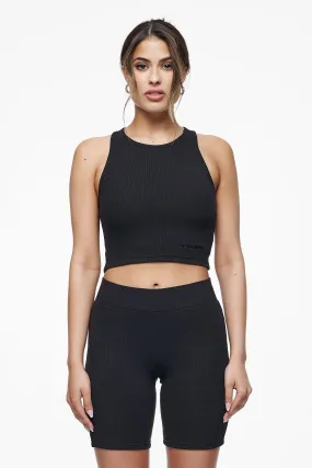 Ayla Crop Top Black