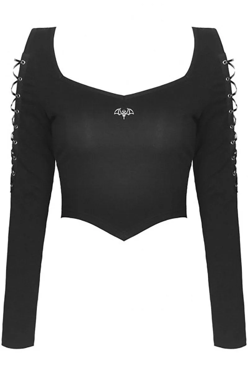 Baby Goth Crop Top