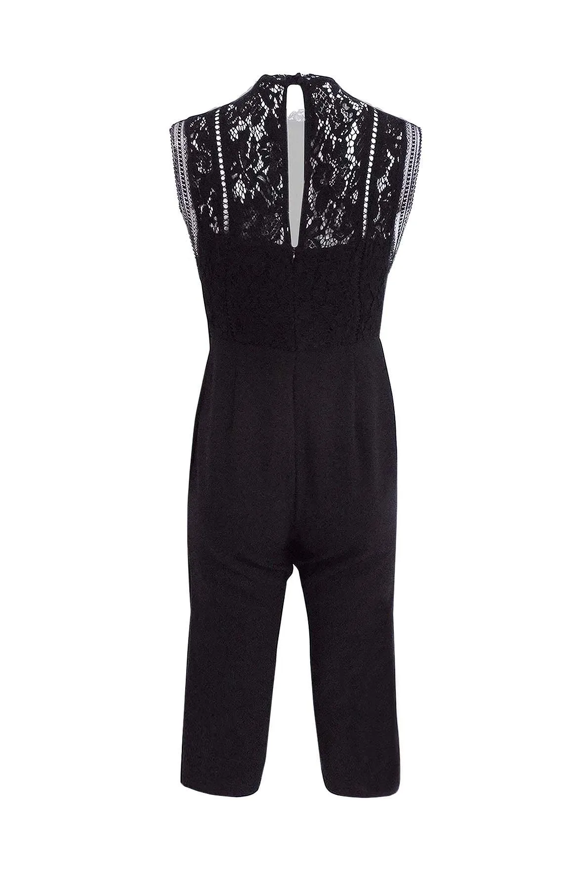 Black Lace Jumpsuit