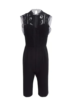 Black Lace Jumpsuit