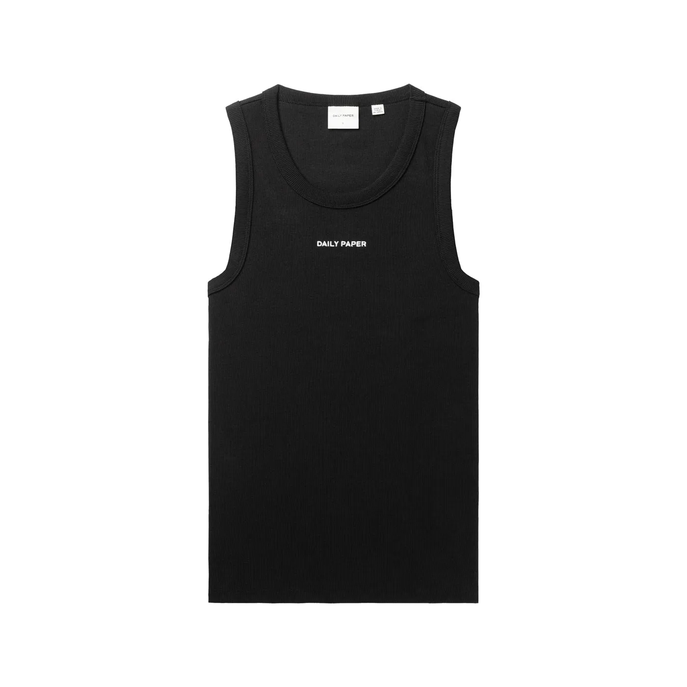 Black Logotype Tank Top