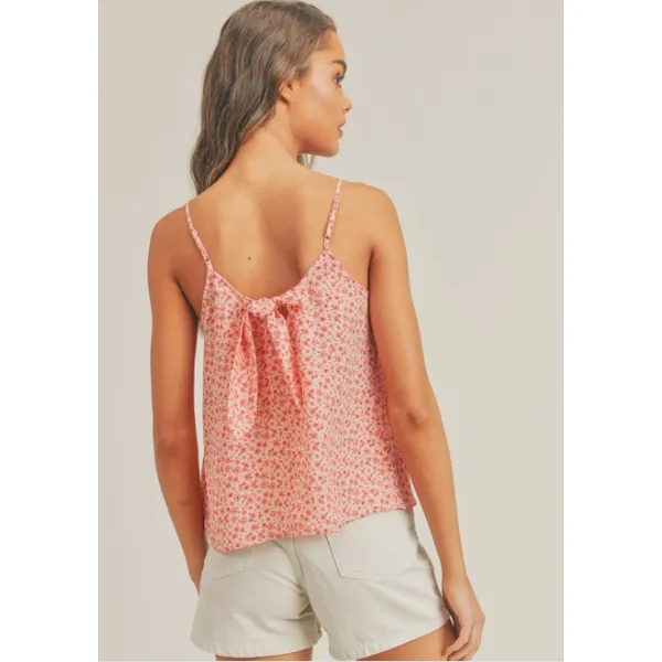 Bow Back Tank Top