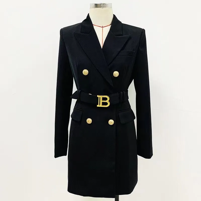 CAMERON Blazer Dress with Belt