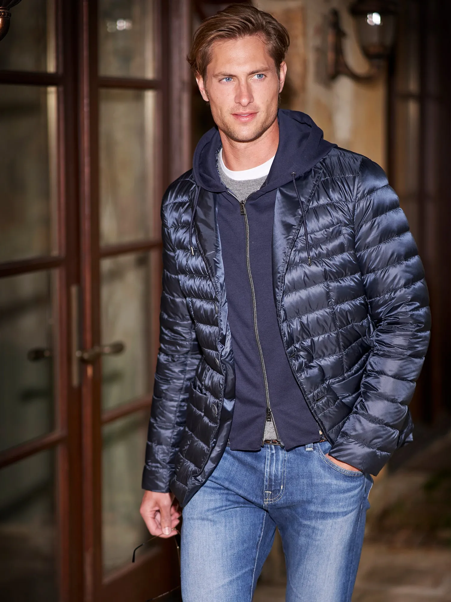 Carlo Ultralight Down Blazer - Lightweight and Stylish Jacket