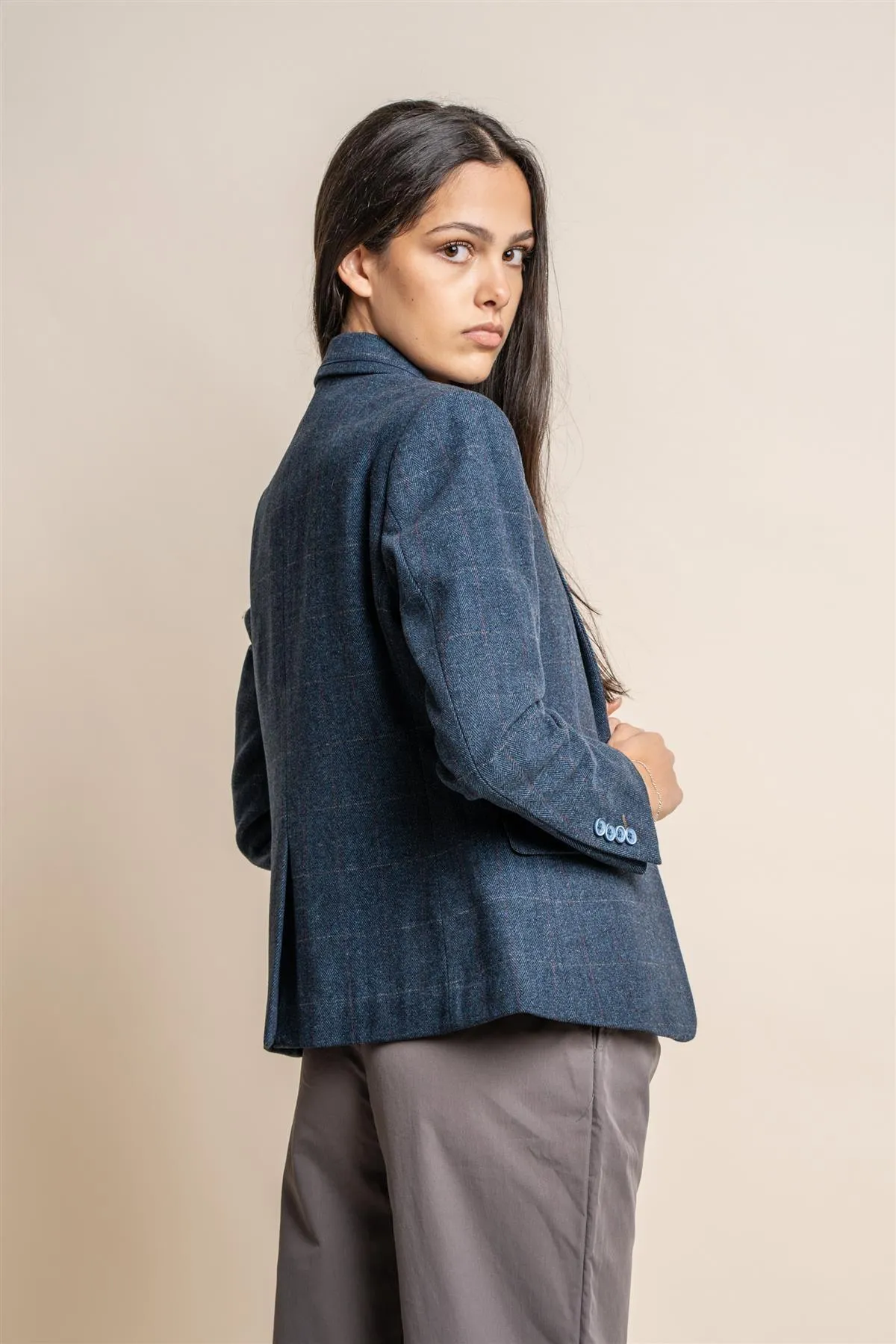 Carnegi Women's Tweed Blazer