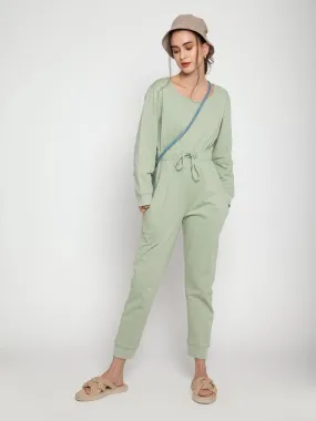 Desert Sage Lounge Jumpsuit