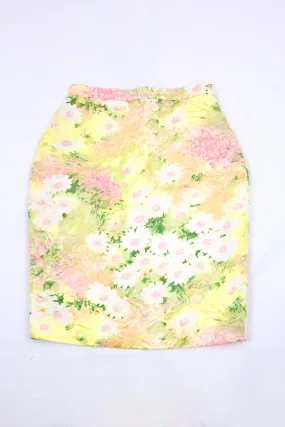 Escada - Floral Pencil Skirt