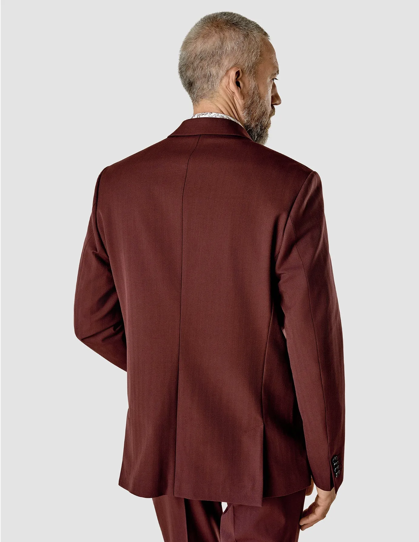 Essential Blazer Mahogany Regular