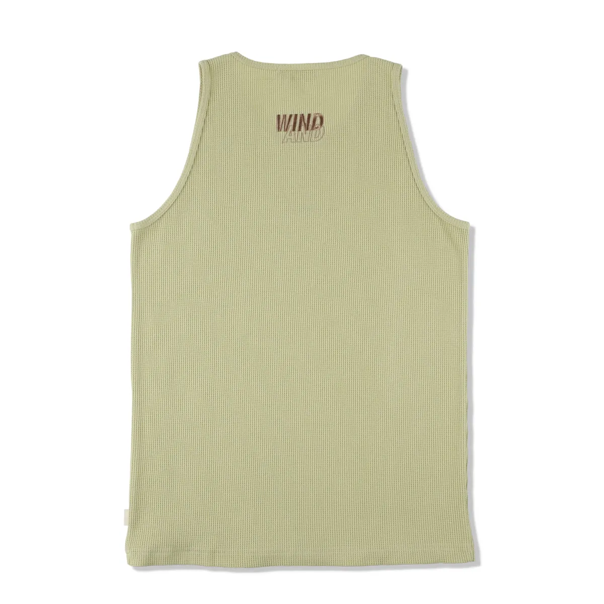 ES_WAFFLE TANK TOP / PF_GREEN