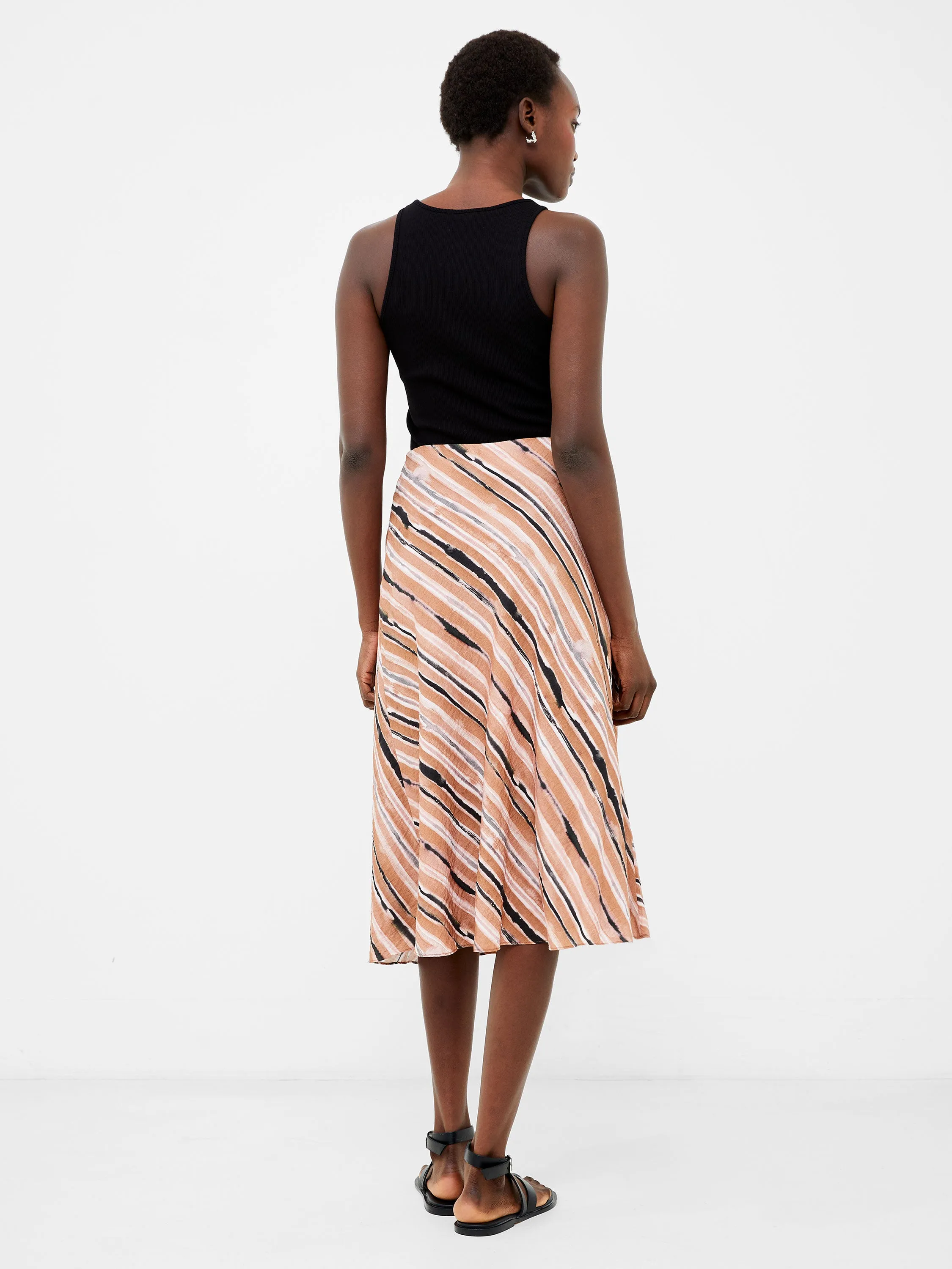 Gaia Flavia Textured Skirt