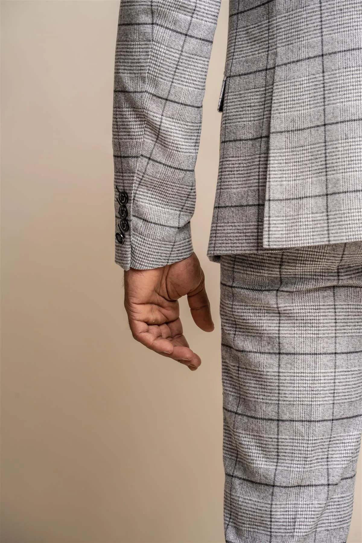 Ghost Tweed Check Blazer