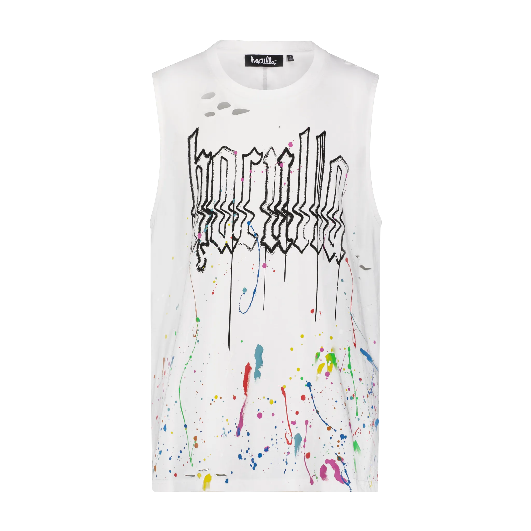 GLITCHED HACULLA TANK TOP