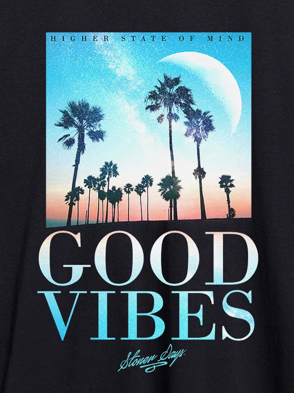 Good Vibes Throwback Crop Top