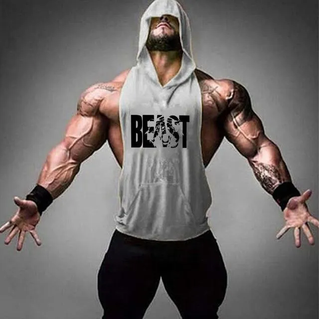 Hooded Workout Tank Top