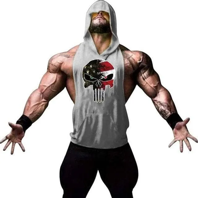 Hooded Workout Tank Top