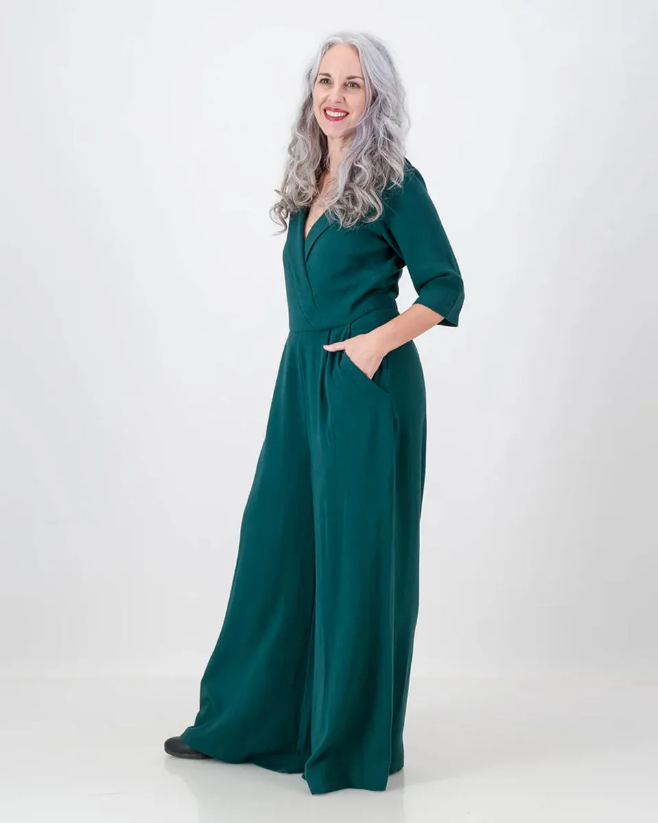 jojo jumpsuit - emerald