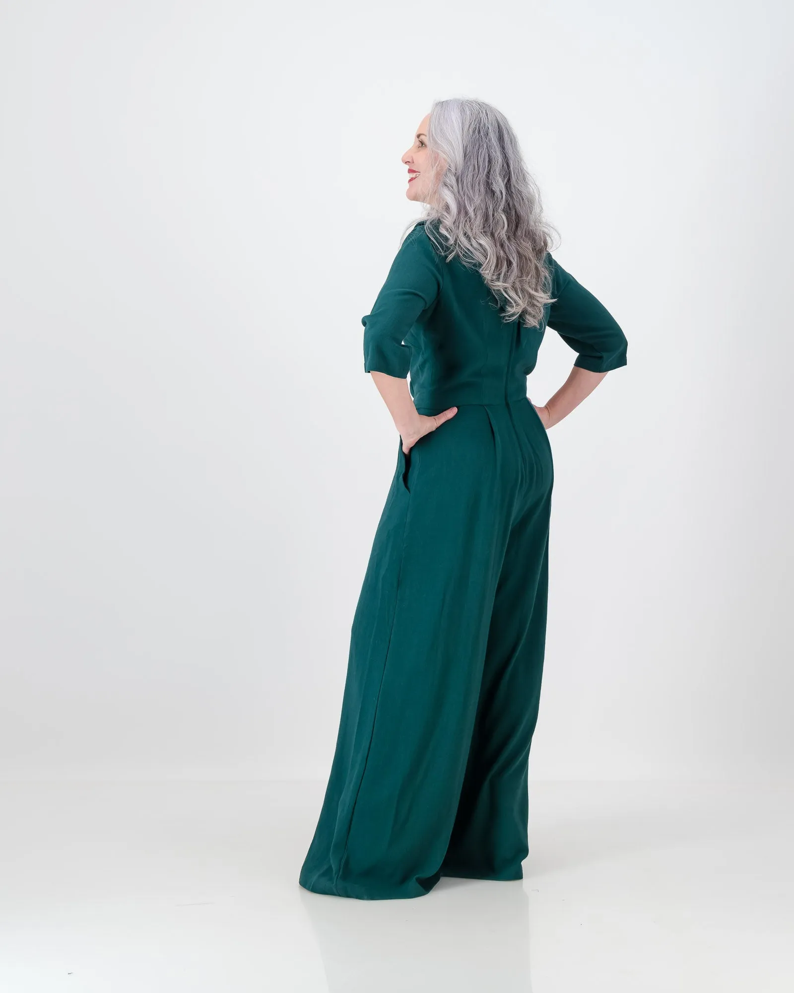 jojo jumpsuit - emerald