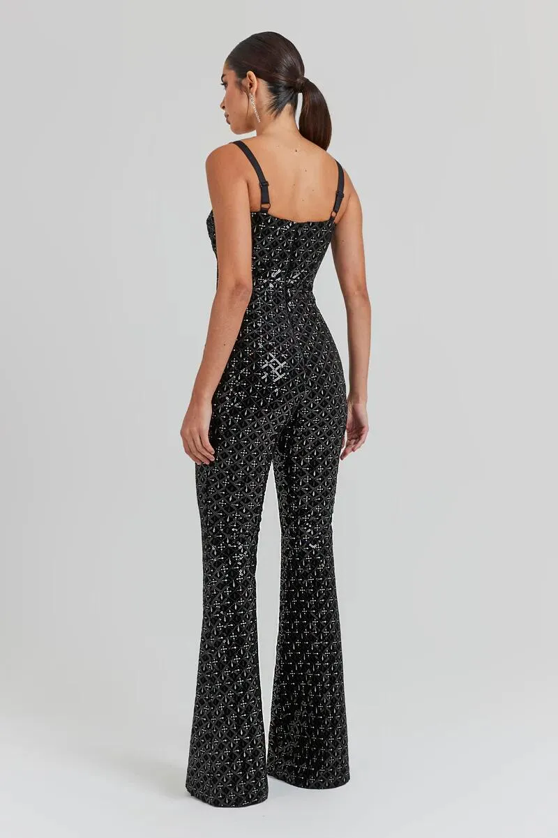 JULIA Sequins Boydcon Jumpsuit