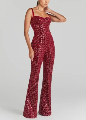 JULIA Sequins Boydcon Jumpsuit