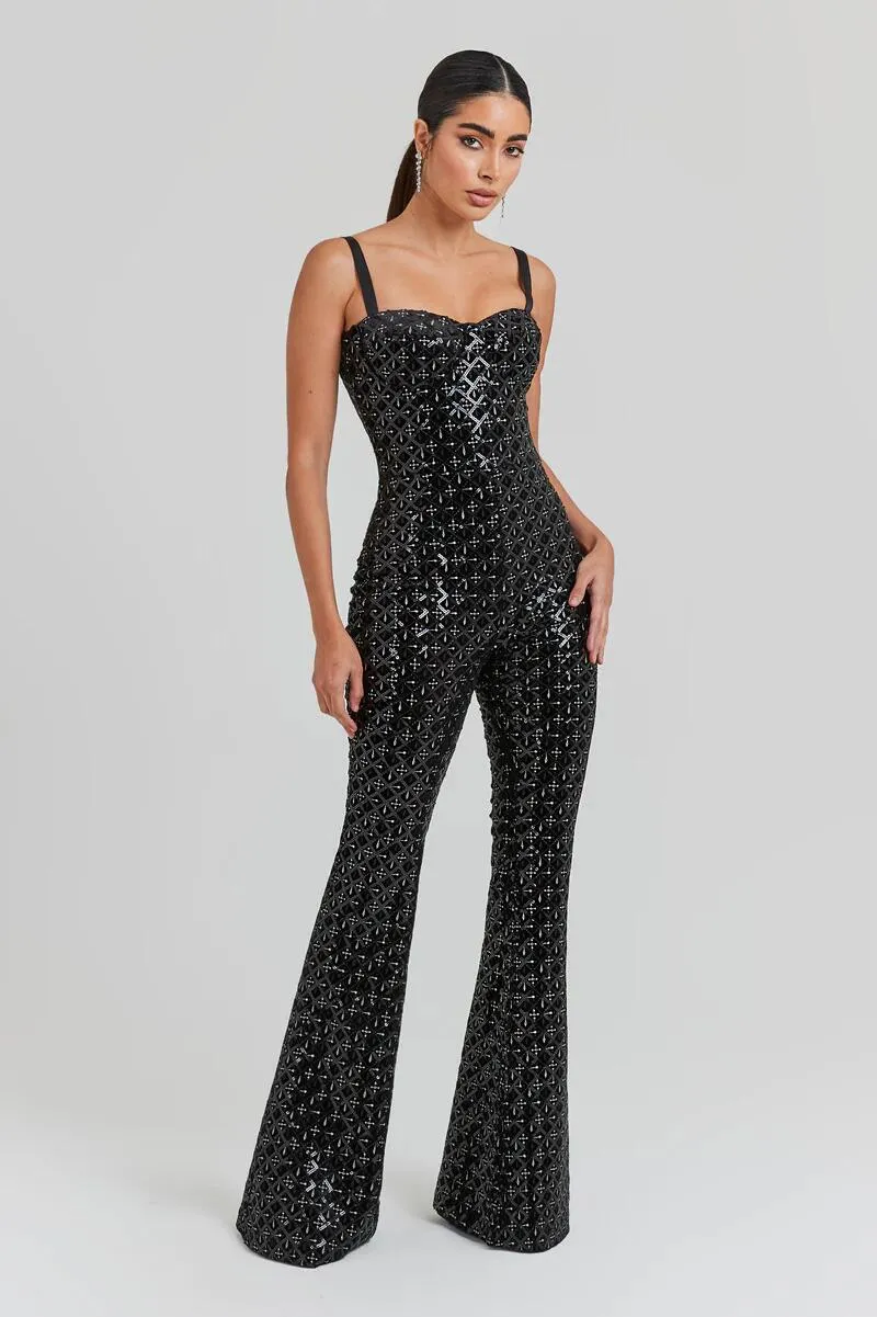 JULIA Sequins Boydcon Jumpsuit