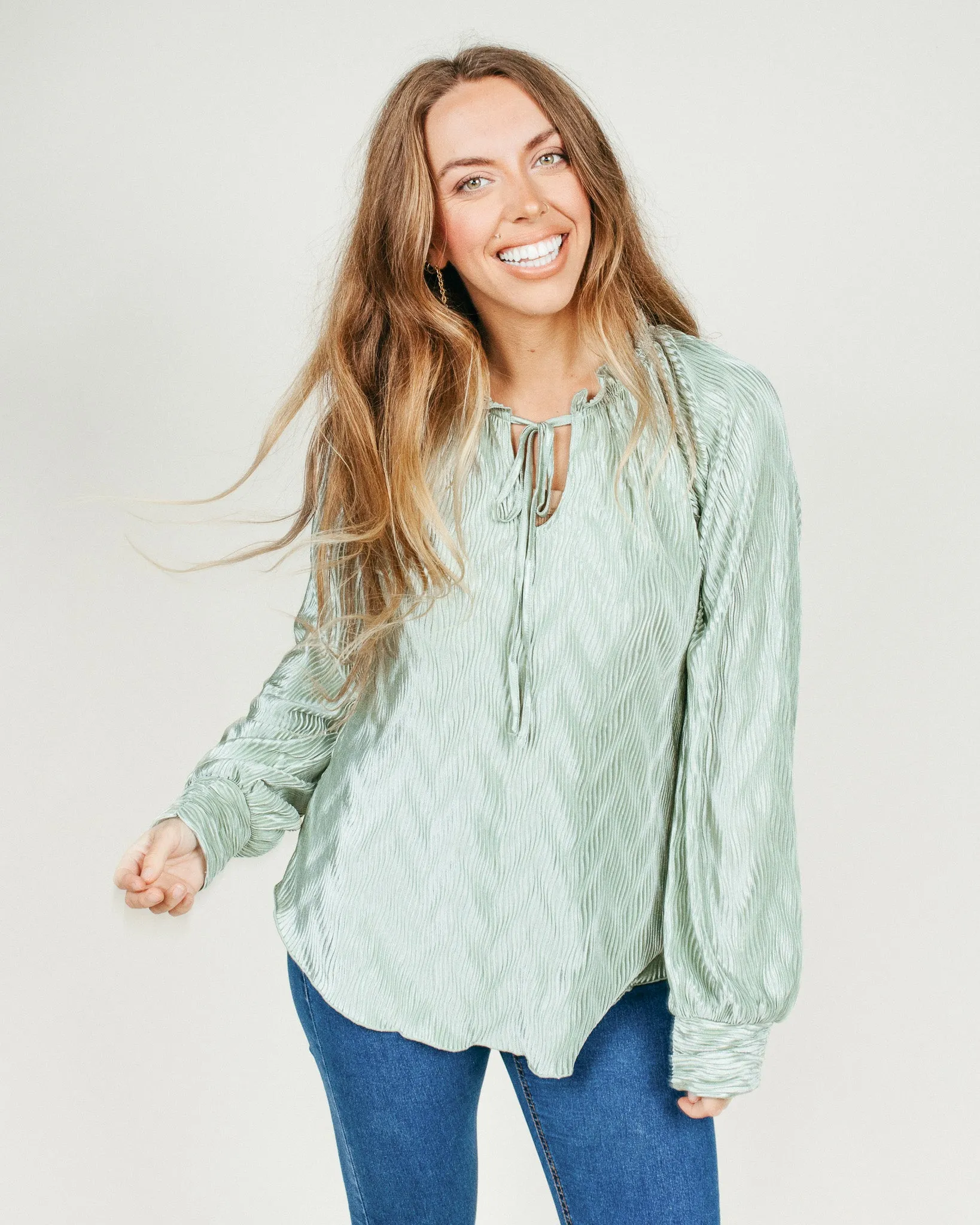 Juliet Ruffle Neck Top