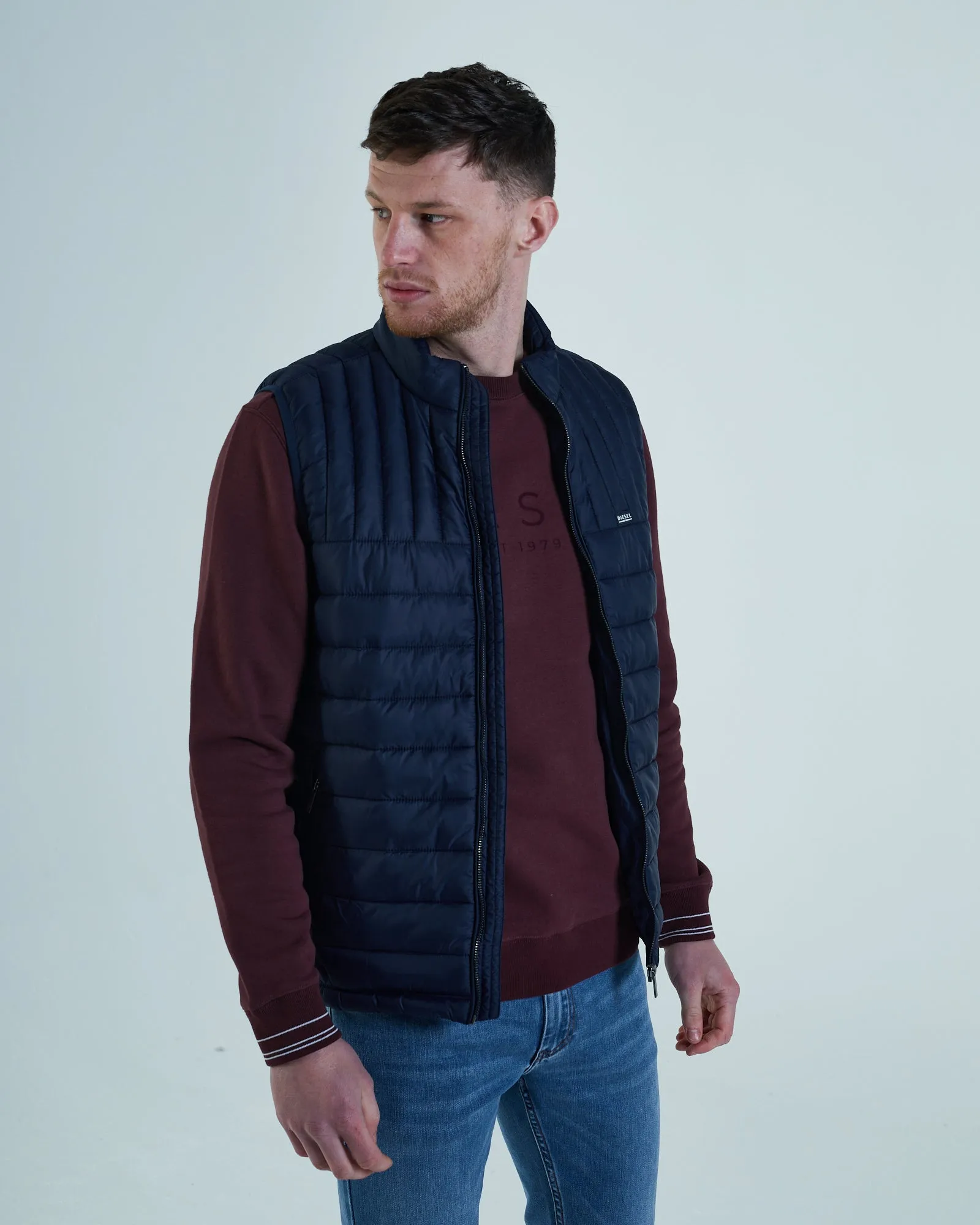 Larson Gilet Navy Blazer