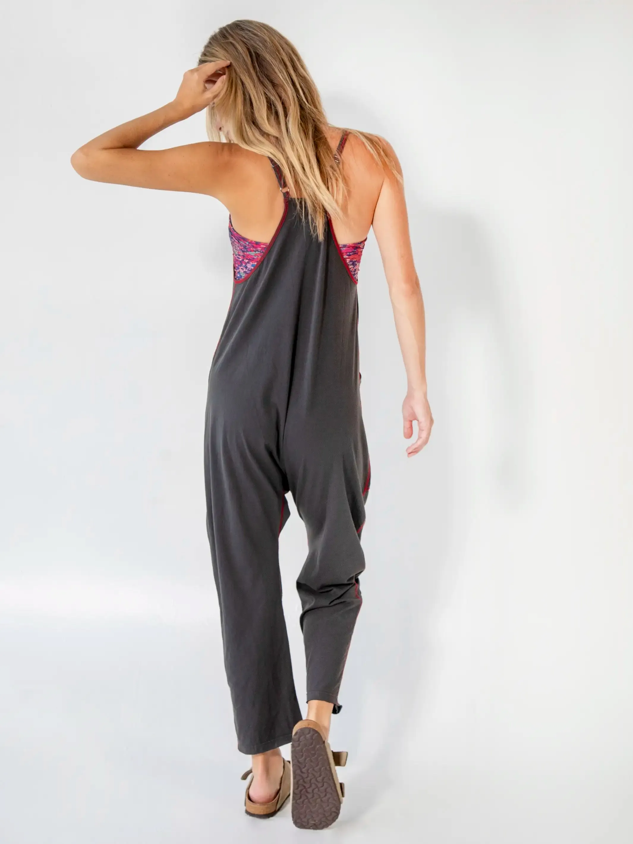 Lucy Jumpsuit - Charcoal