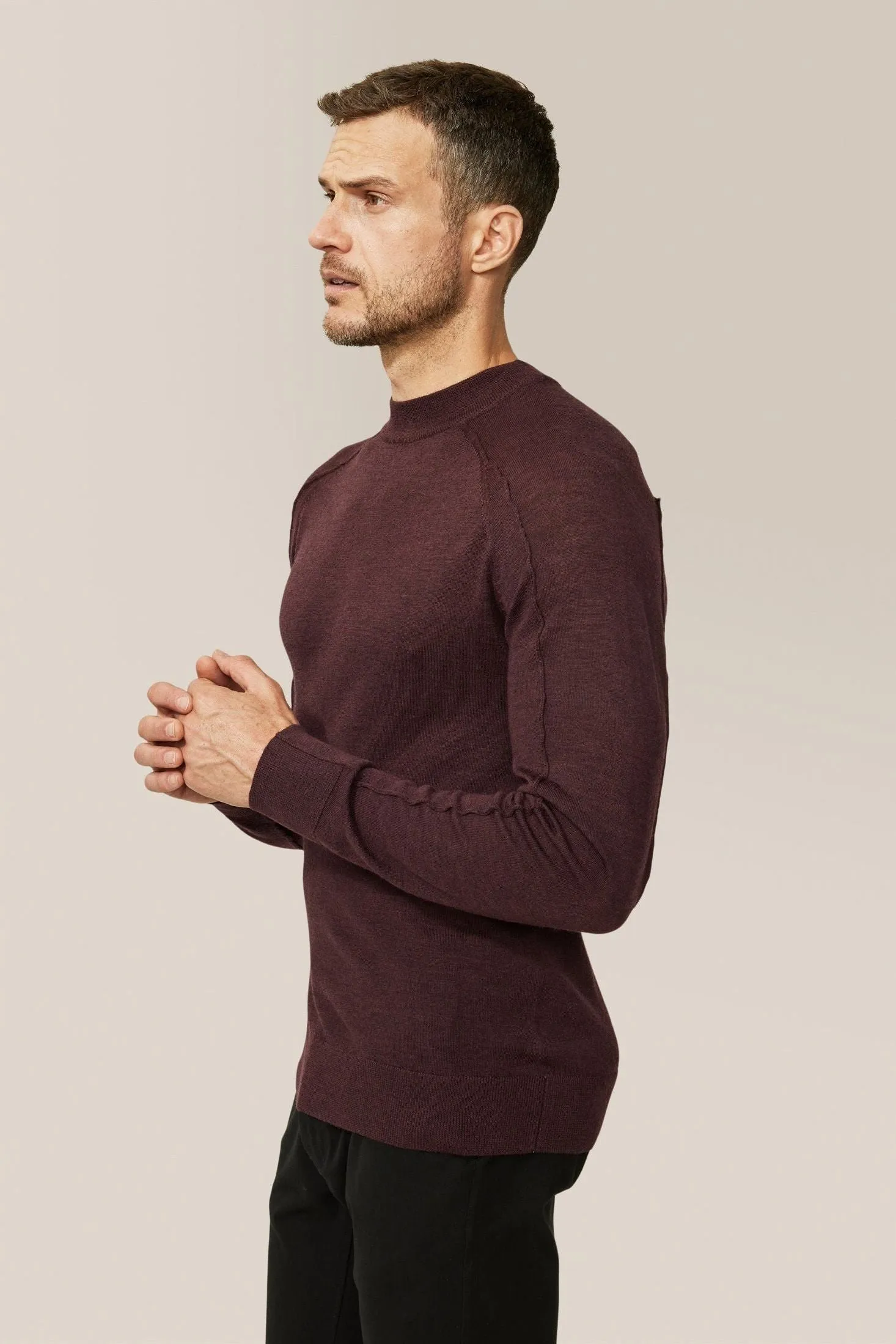 MVP Mock-Neck Sweater | Merino Wool