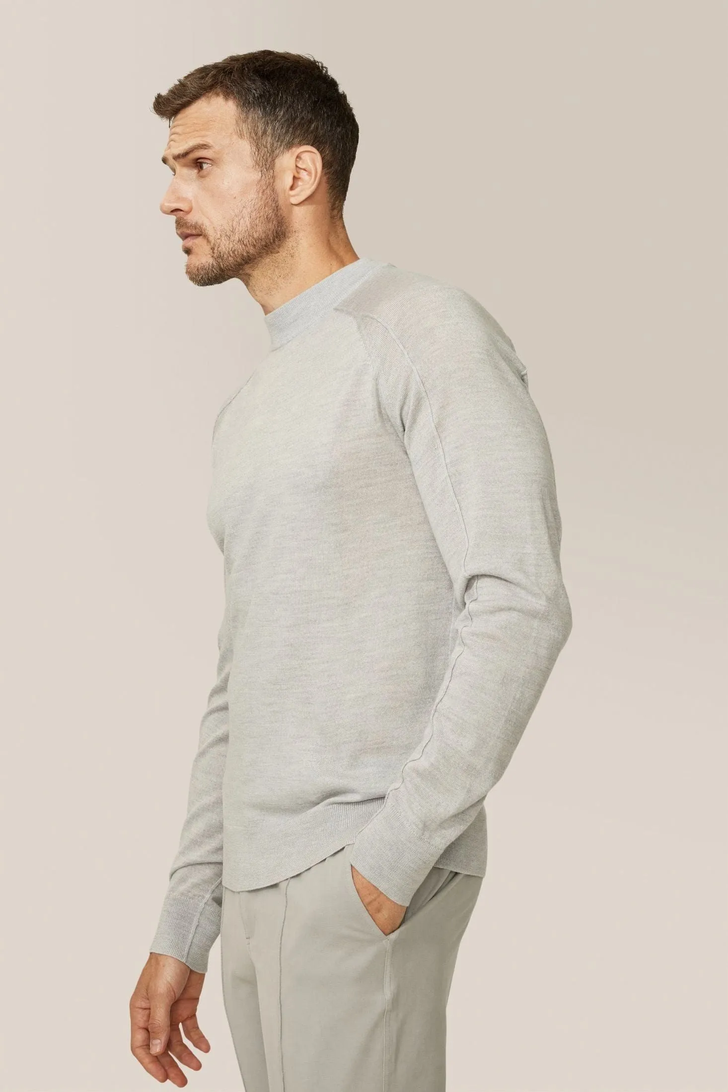 MVP Mock-Neck Sweater | Merino Wool