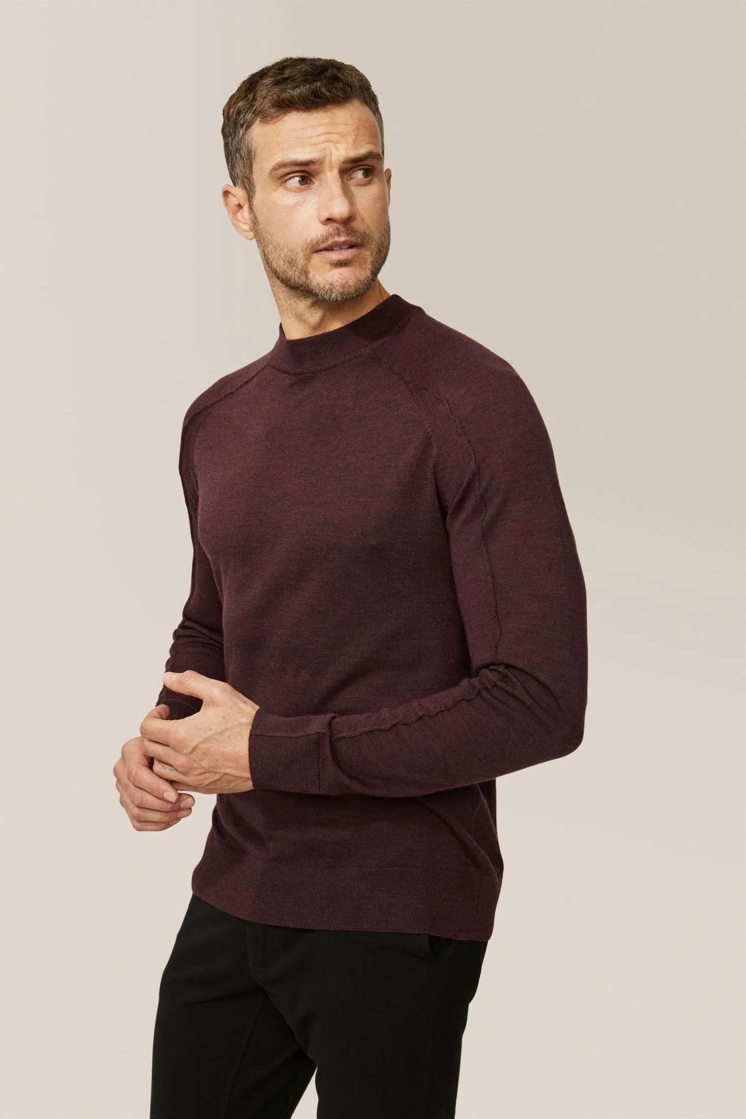 MVP Mock-Neck Sweater | Merino Wool