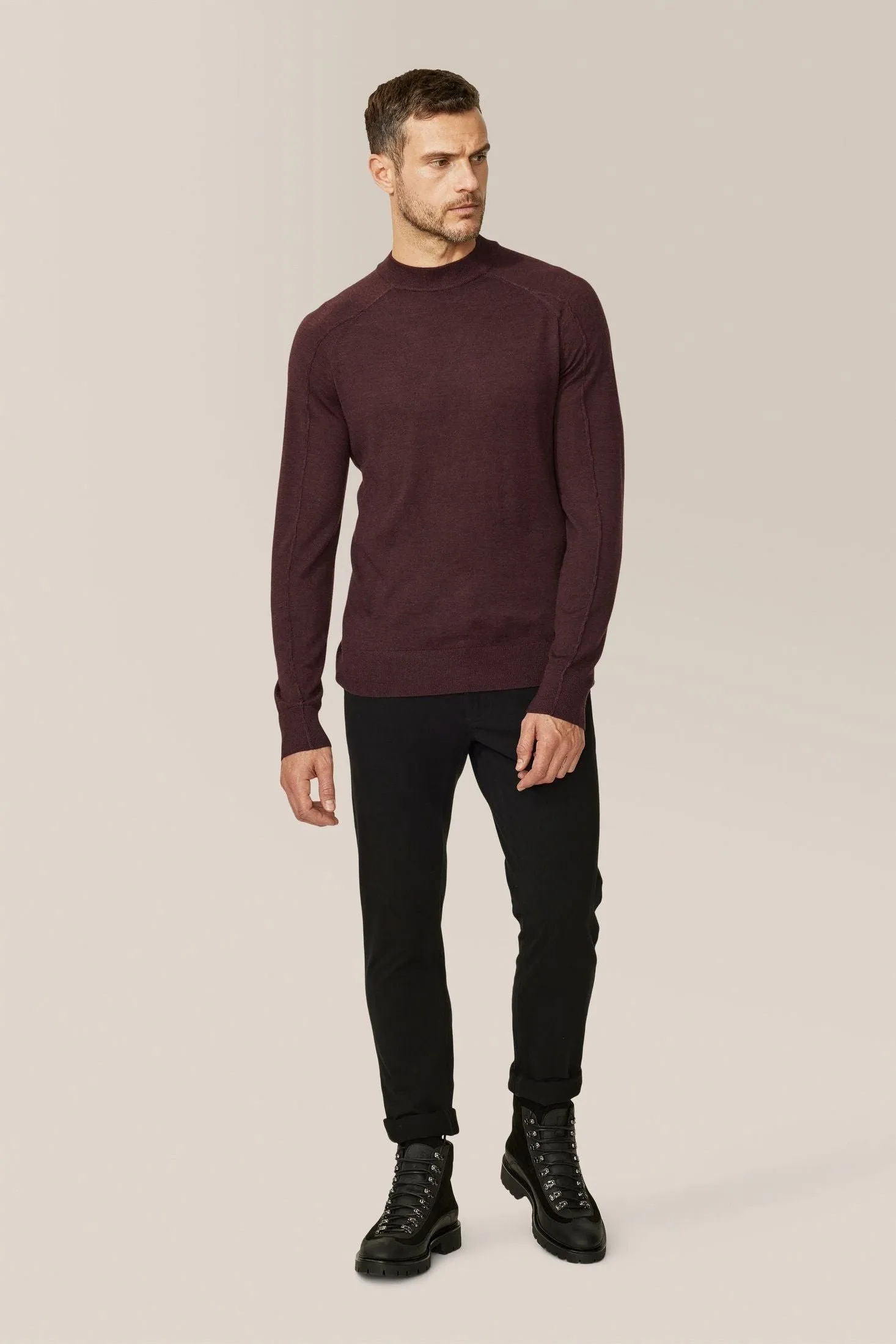 MVP Mock-Neck Sweater | Merino Wool