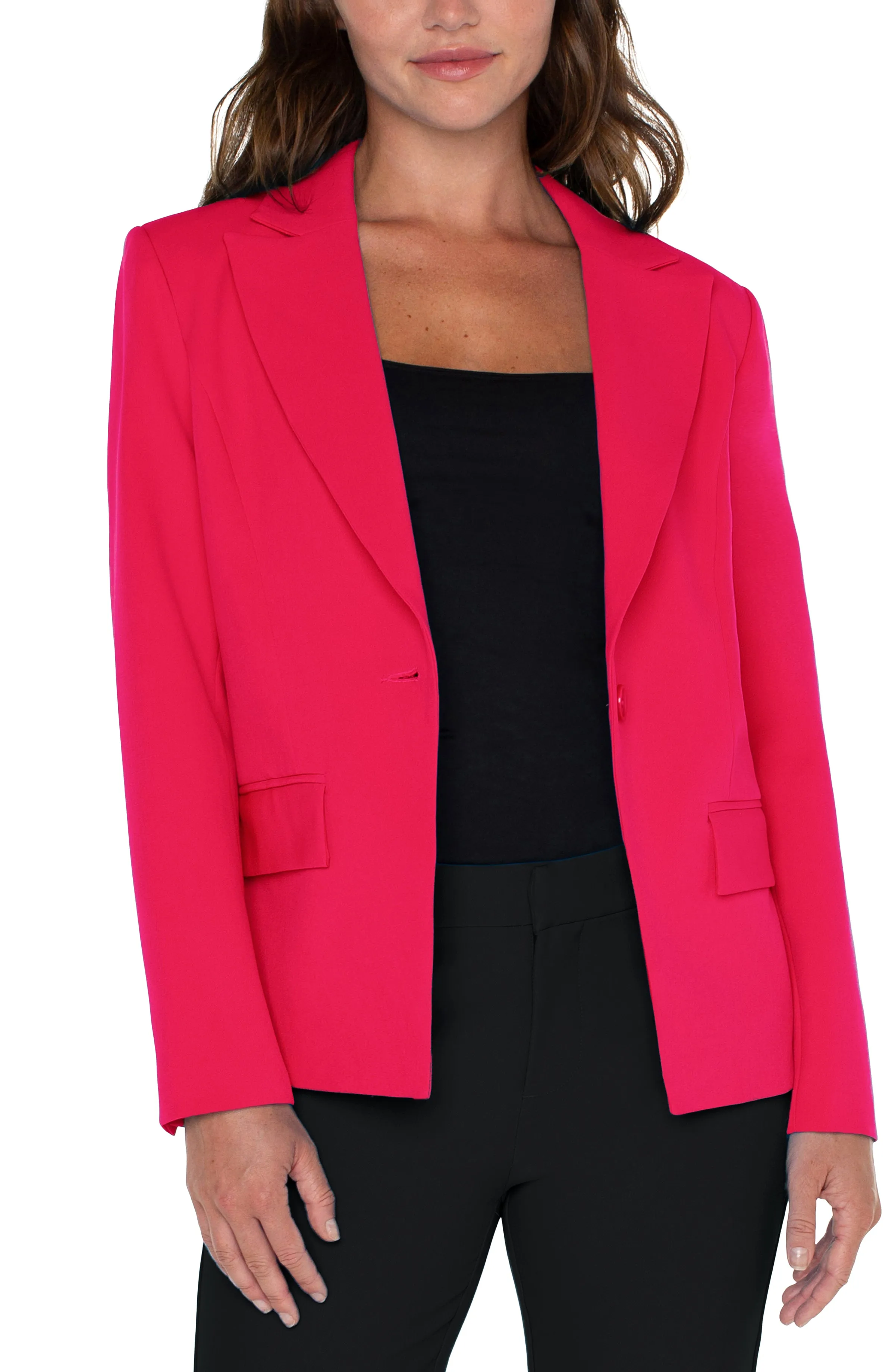 NOTCH COLLAR BLAZER