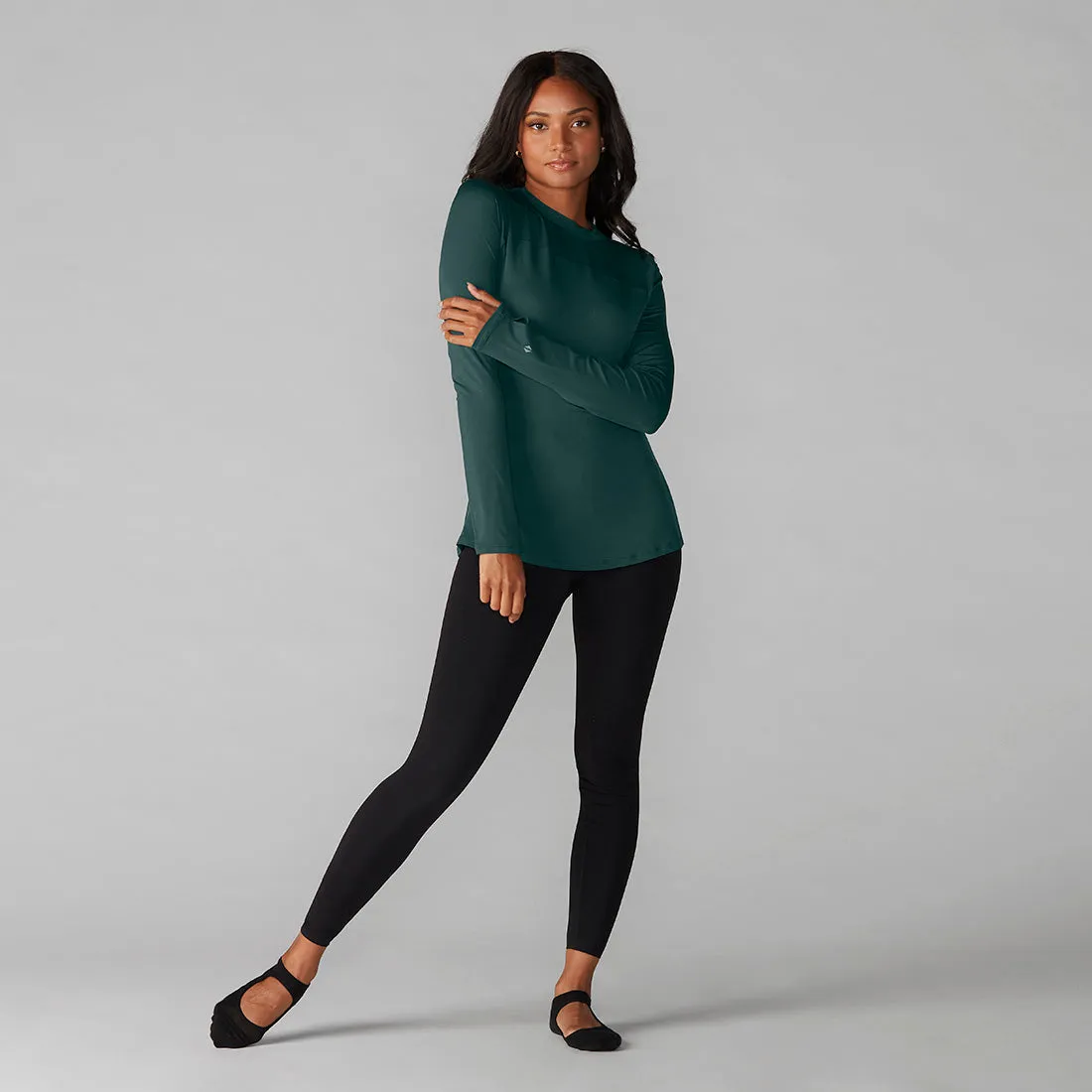 Restore Mock Neck Long Sleeve *