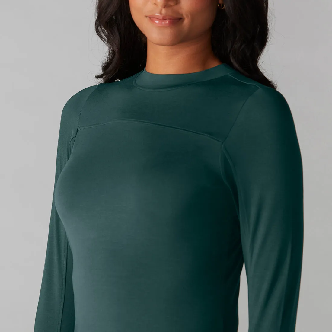 Restore Mock Neck Long Sleeve *