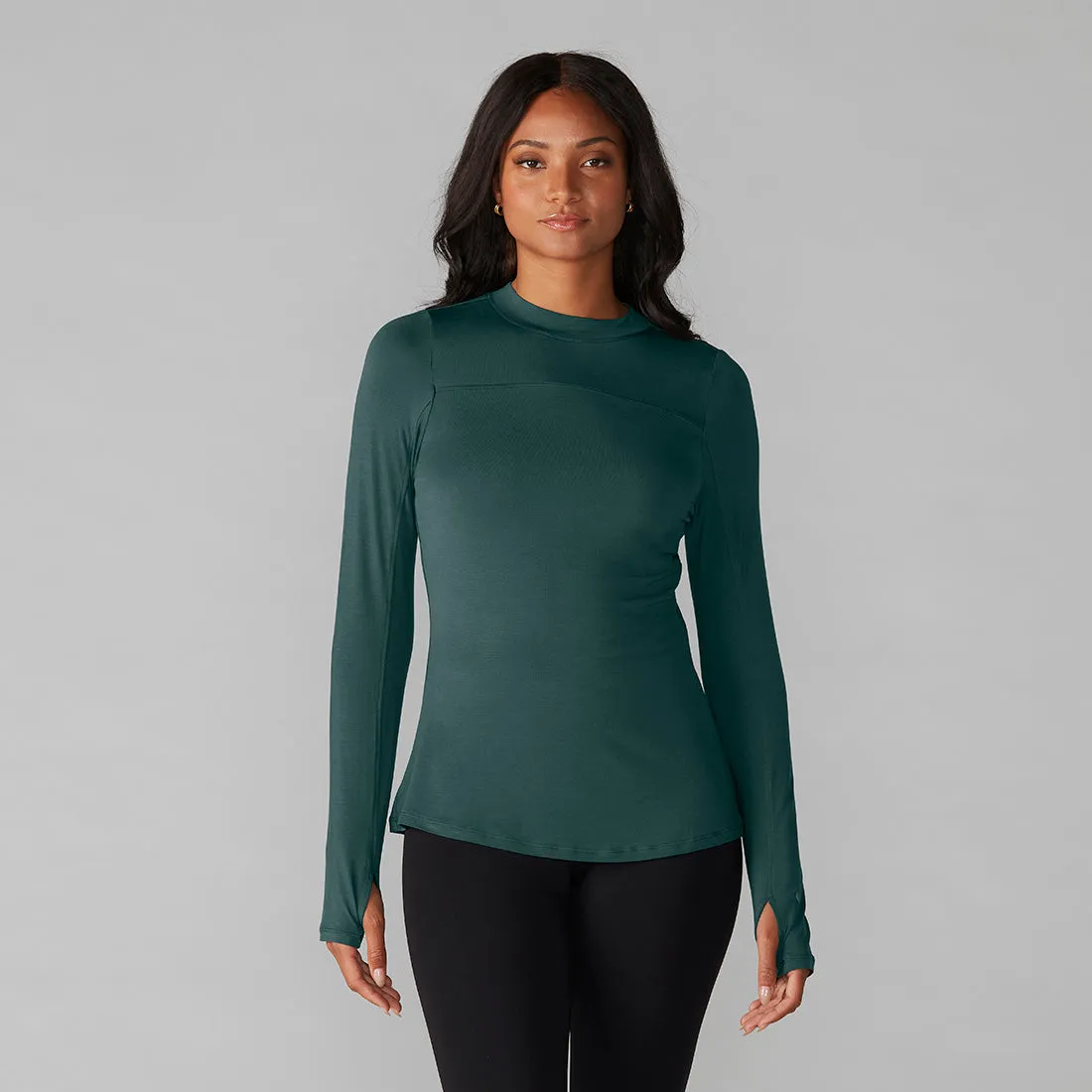 Restore Mock Neck Long Sleeve *