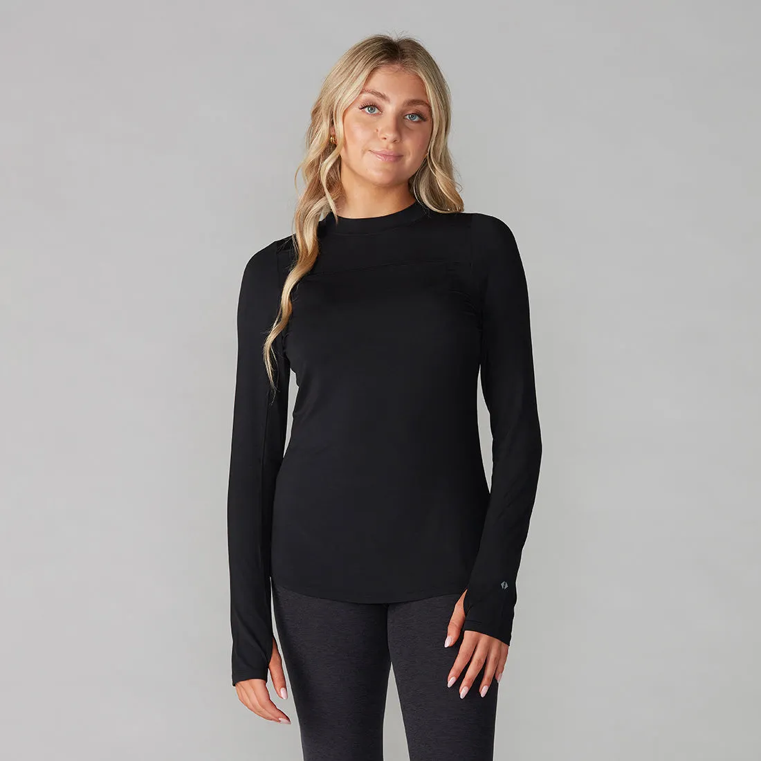 Restore Mock Neck Long Sleeve *