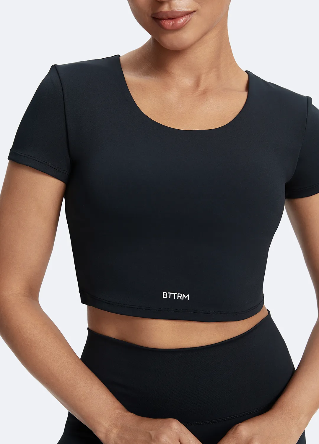 Round Neck Crop Top