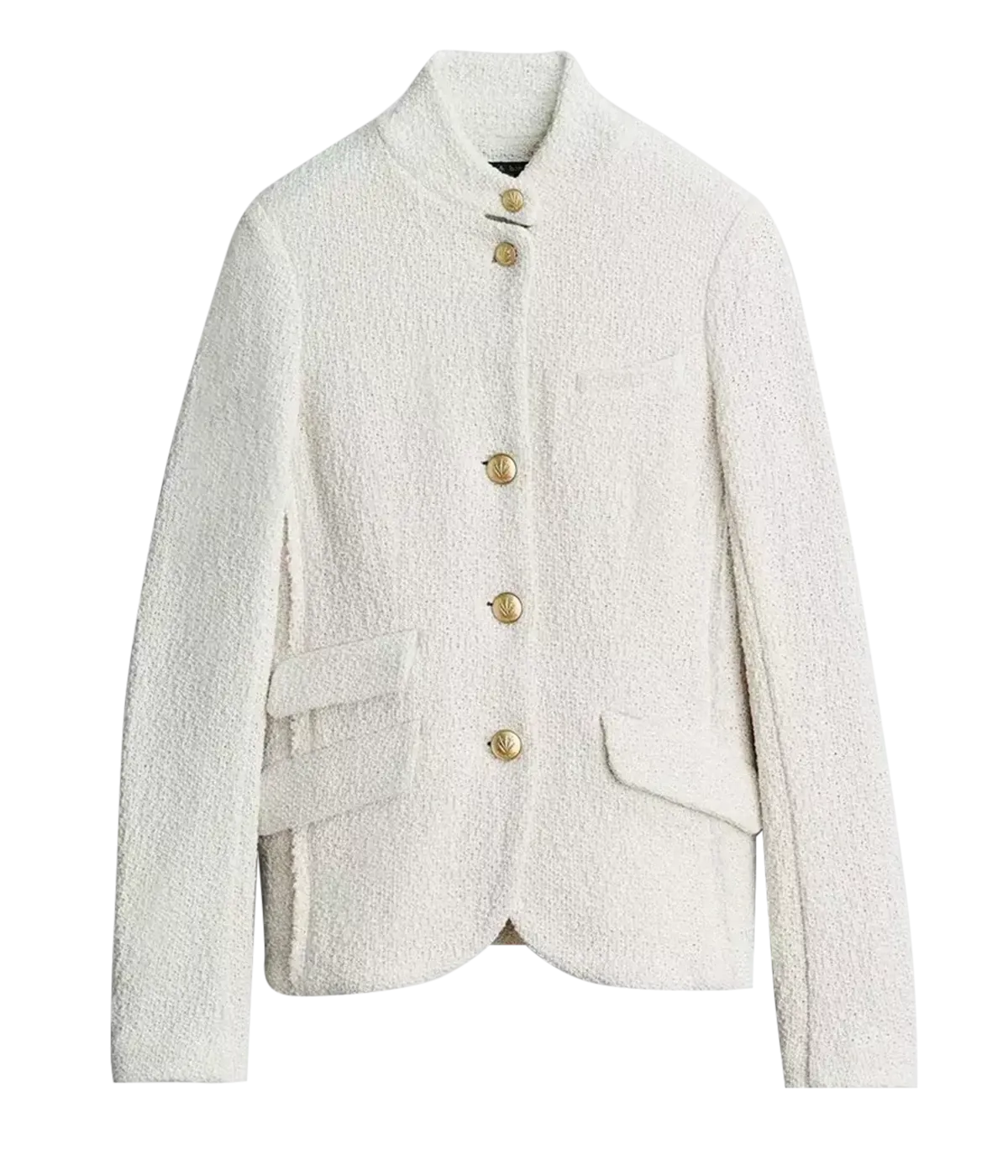 Slade Blazer in Ecru