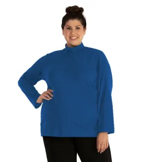 Stretch Naturals Lite Mock Neck Top Classic Colors - FINAL SALE