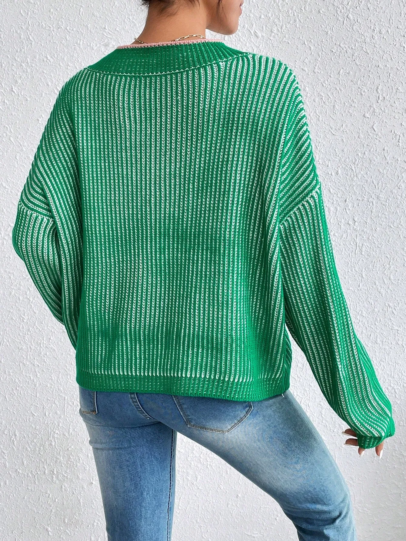 Striped Off the Shoulder Sweater