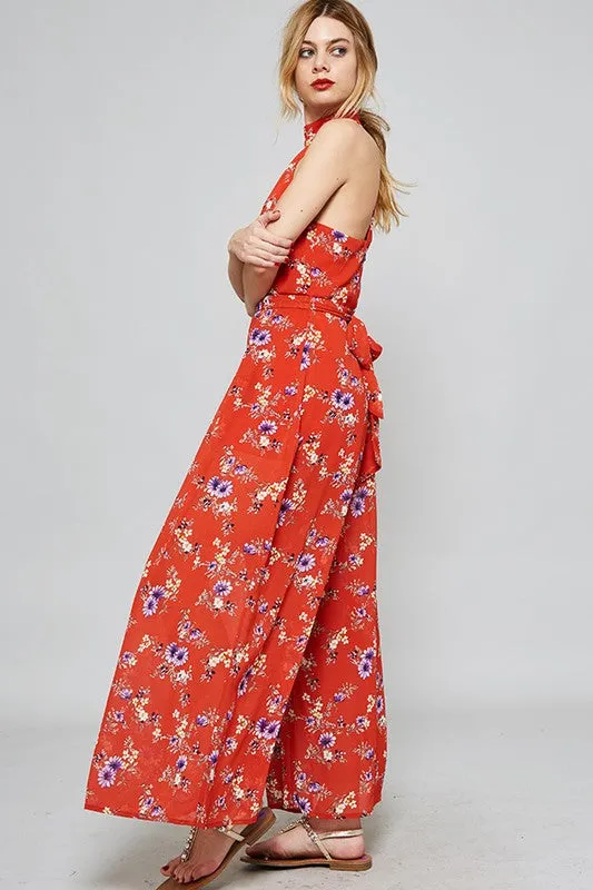 Victoria Floral Jumpsuit