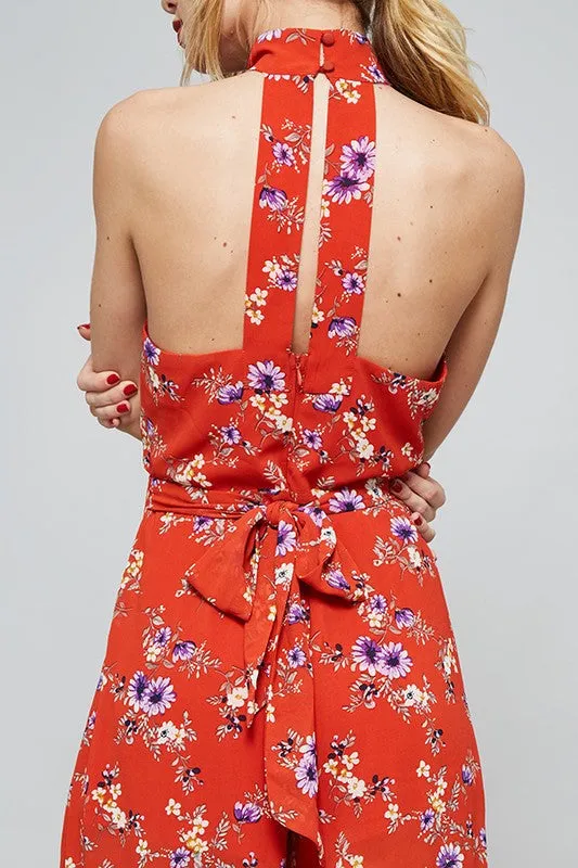 Victoria Floral Jumpsuit