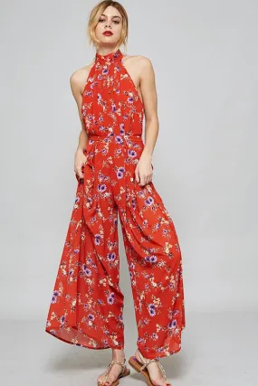 Victoria Floral Jumpsuit